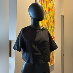 SHEIN Black Crop Top